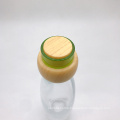 Water Transfer Printing Glass Bottle 30ml 100ml 120ml Pump Bottle Cylinder Clear Bottle